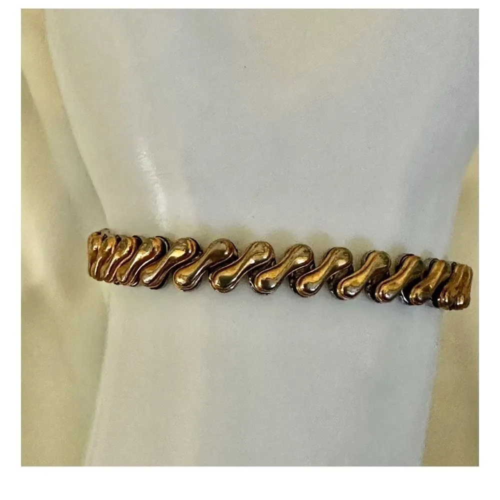 Orvin Jewelers swiss stretchy 10k gold filled  watch